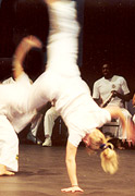 Capoeira acrobatics