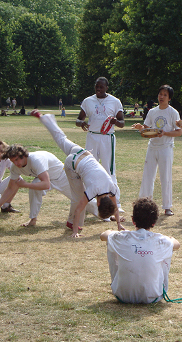 Capoeira Agora roda Regents Park 2013